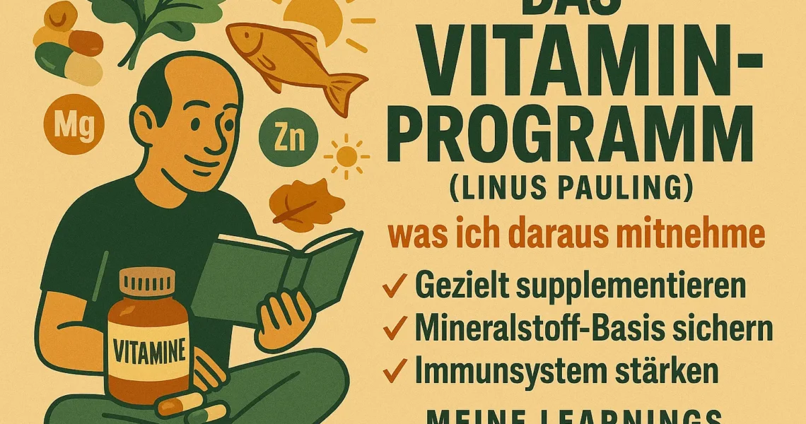 Das Vitamin-Programm (Linus Pauling) – was ich daraus mitnehme