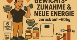 Gewichtszunahme & neue Energie – zurück auf ~60kg