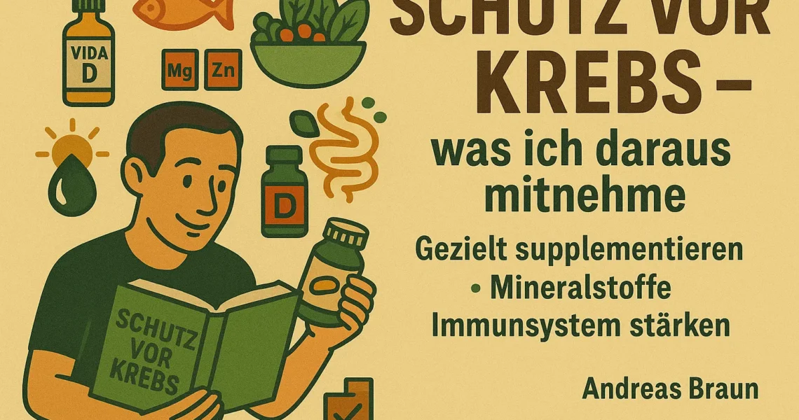 Schutz vor Krebs (Dr. Michael Spitzbart) – was ich daraus mitnehme