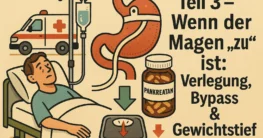 Teil 3 – Wenn der Magen „zu“ ist: Verlegung, Bypass & Gewichtstief